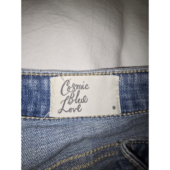 Cosmic Blue Women's Jeans Size 29 - Picture 3 of 5